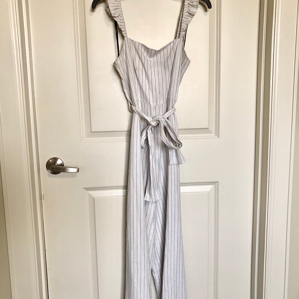 Striped Jumpsuit